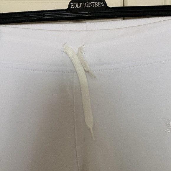 VINTAGE WOMEN’S AUTHENTIC BURBERRY WHITE TRACKSUIT PANTS SIZE L . - Picture 5 of 13